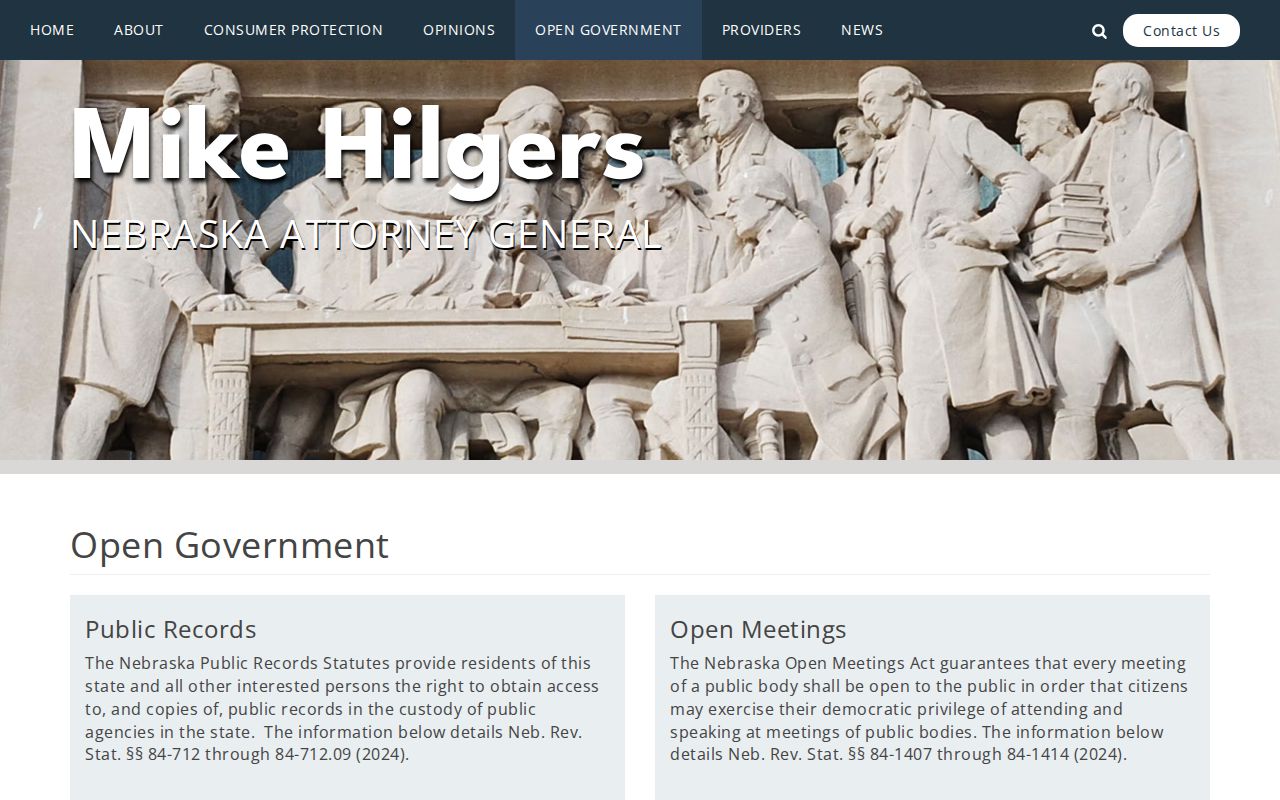 Osceola criminal records and Nebraska public access guidance